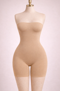Amaira Mara – Body Moldeador sin Tirantes sin Costuras Alta Compresión Efecto Vientre Plano