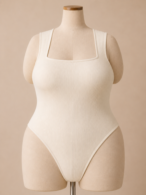 Amaira Mara - Body Escote Cuadrado Segunda Piel